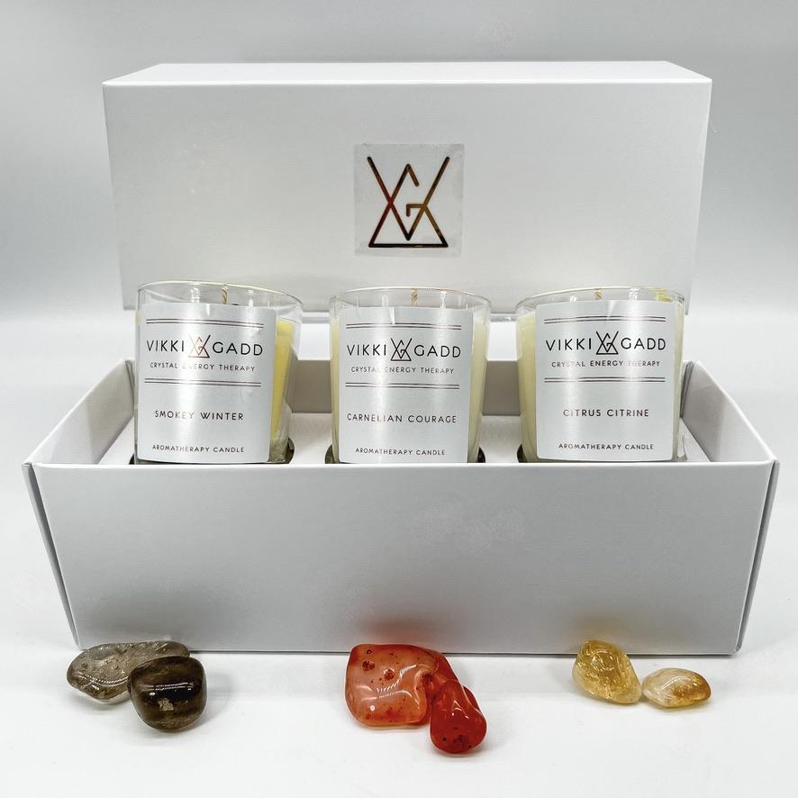 The Super Grounding Power Aromatherapy Candle Gift Set - Image 2