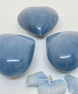 Angelite Heart 4-5 cm