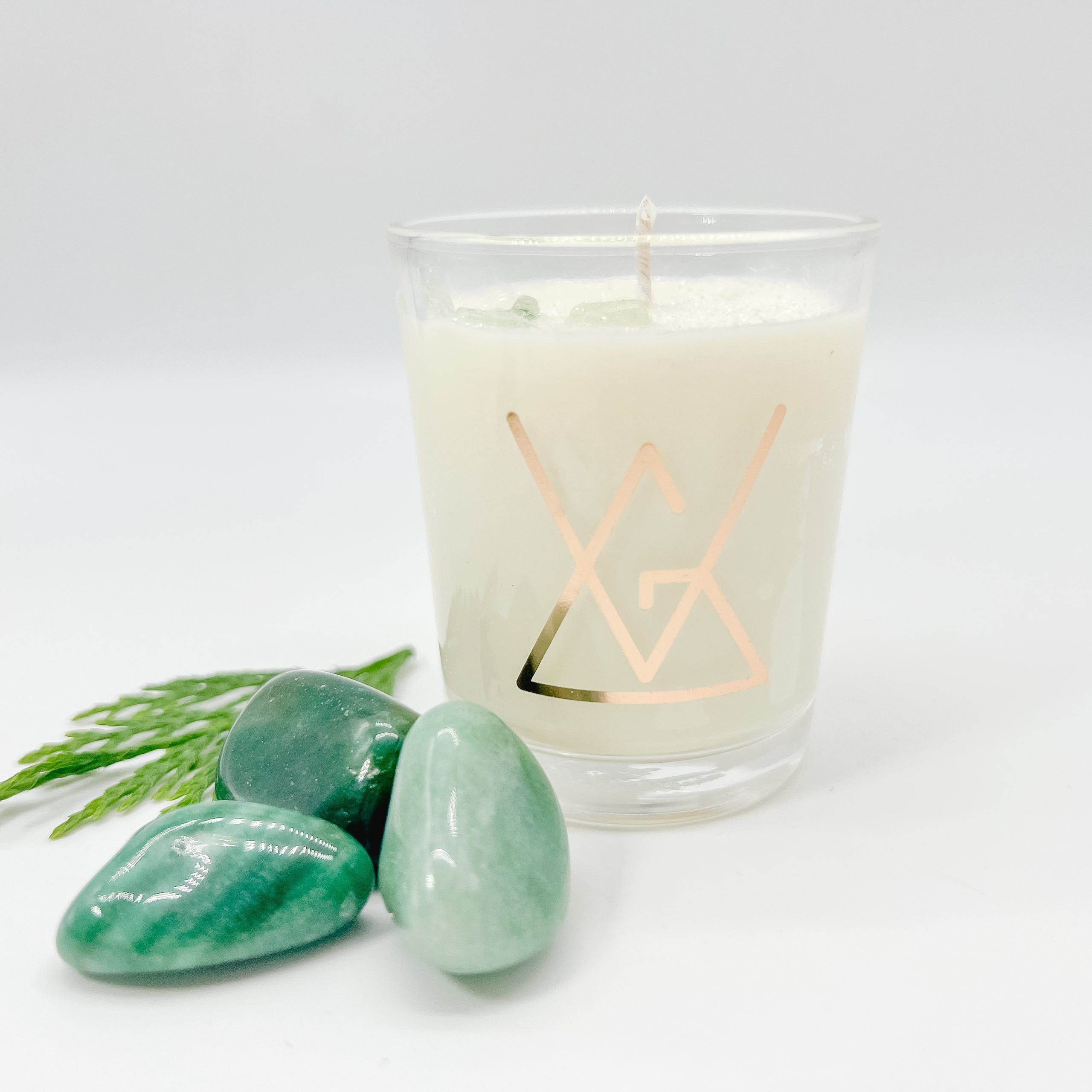 Nature's Power with Green Aventurine Aromatherapy Candle - Image 5