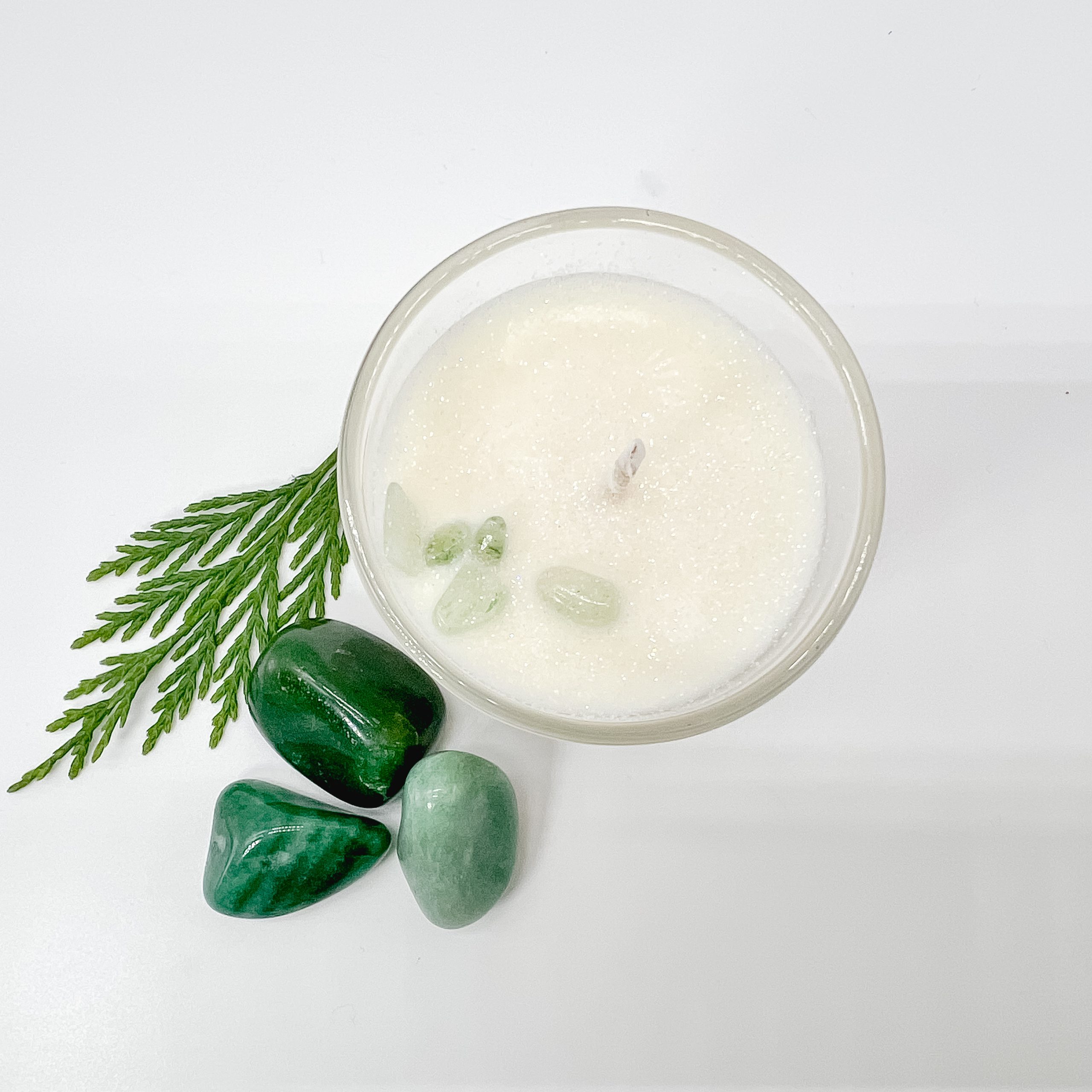 Nature's Power with Green Aventurine Aromatherapy Candle - Image 6