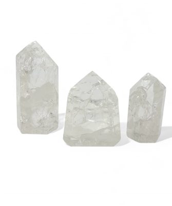 Alternative view of Crackle Quartz Point