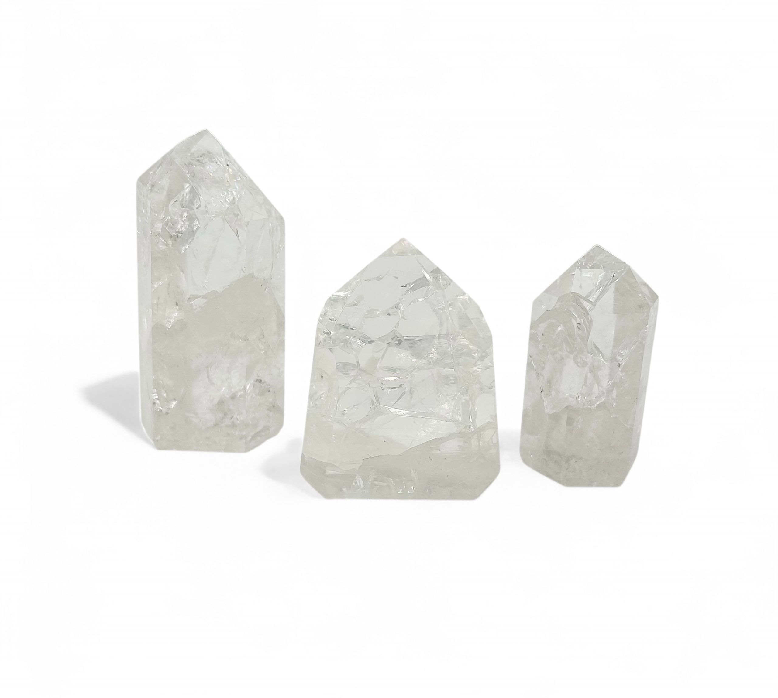 Crackle Quartz Point