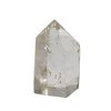 Clear Quartz Point with Black Tourmaline Rutiles