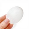 Selenite Palm Stone