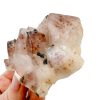 Hematoid Quartz Cluster with Epidote 206 g