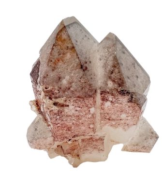 Alternative view of Hematoid Quartz Twin Point 126 g
